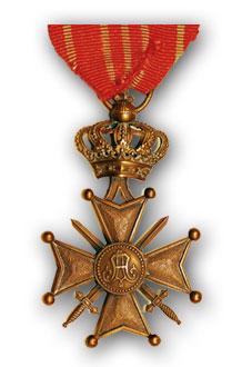 Croix de Guerre / Oorlogskruis (War Cross - Belgian)