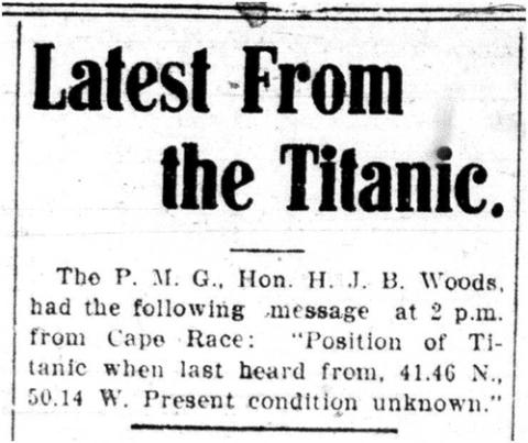 The Evening Telegram April 11, 1912 #2