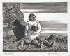 Rockwell Kent, Big Baby, Wood Engraving